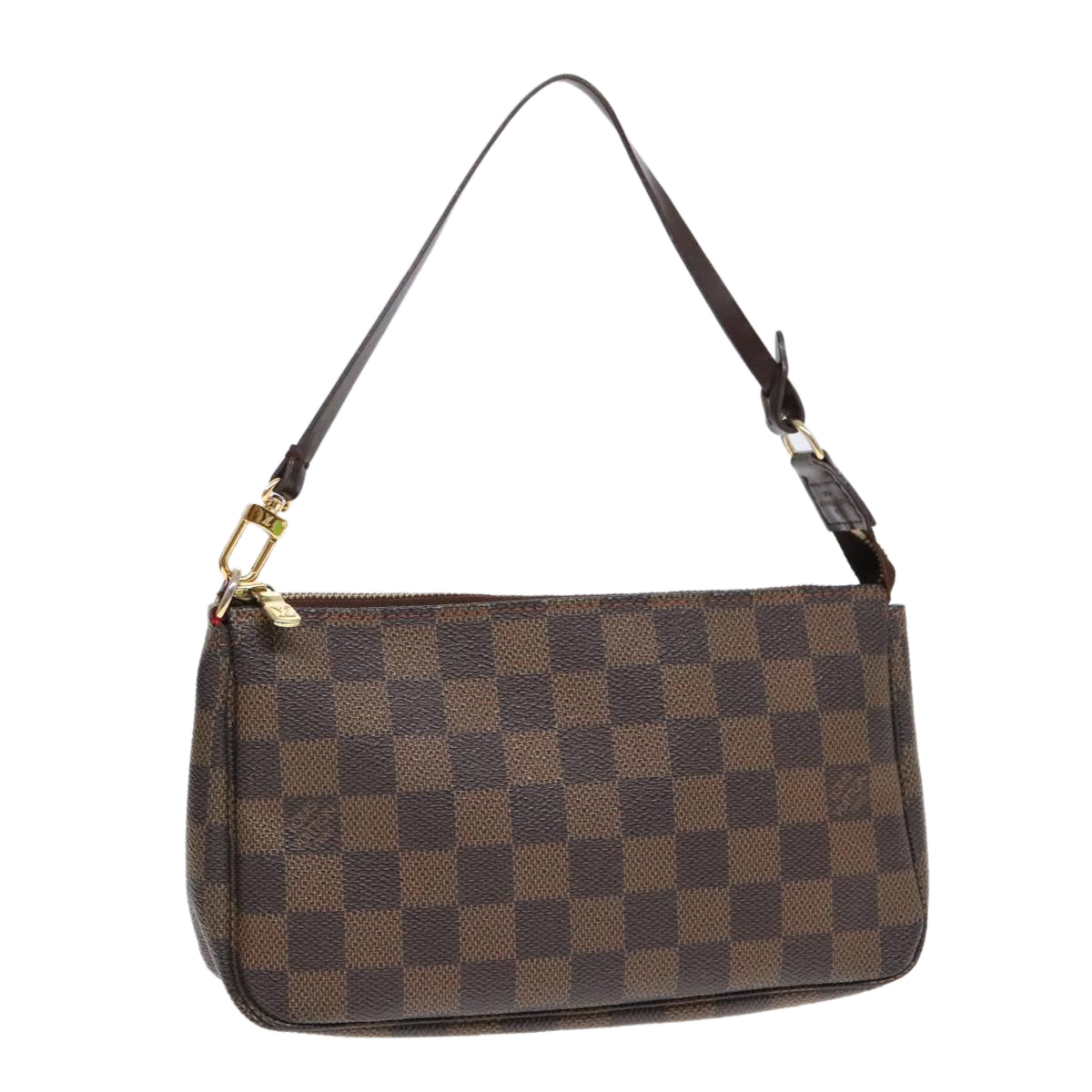 LOUIS VUITTON Damier Ebene Pochette Accessoires Pouch N41206 LV Auth 93478