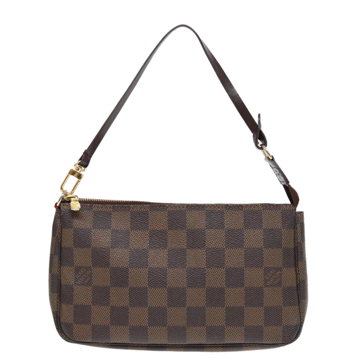 LOUIS VUITTON Damier Ebene Pochette Accessoires Pouch N41206 LV Auth 93478