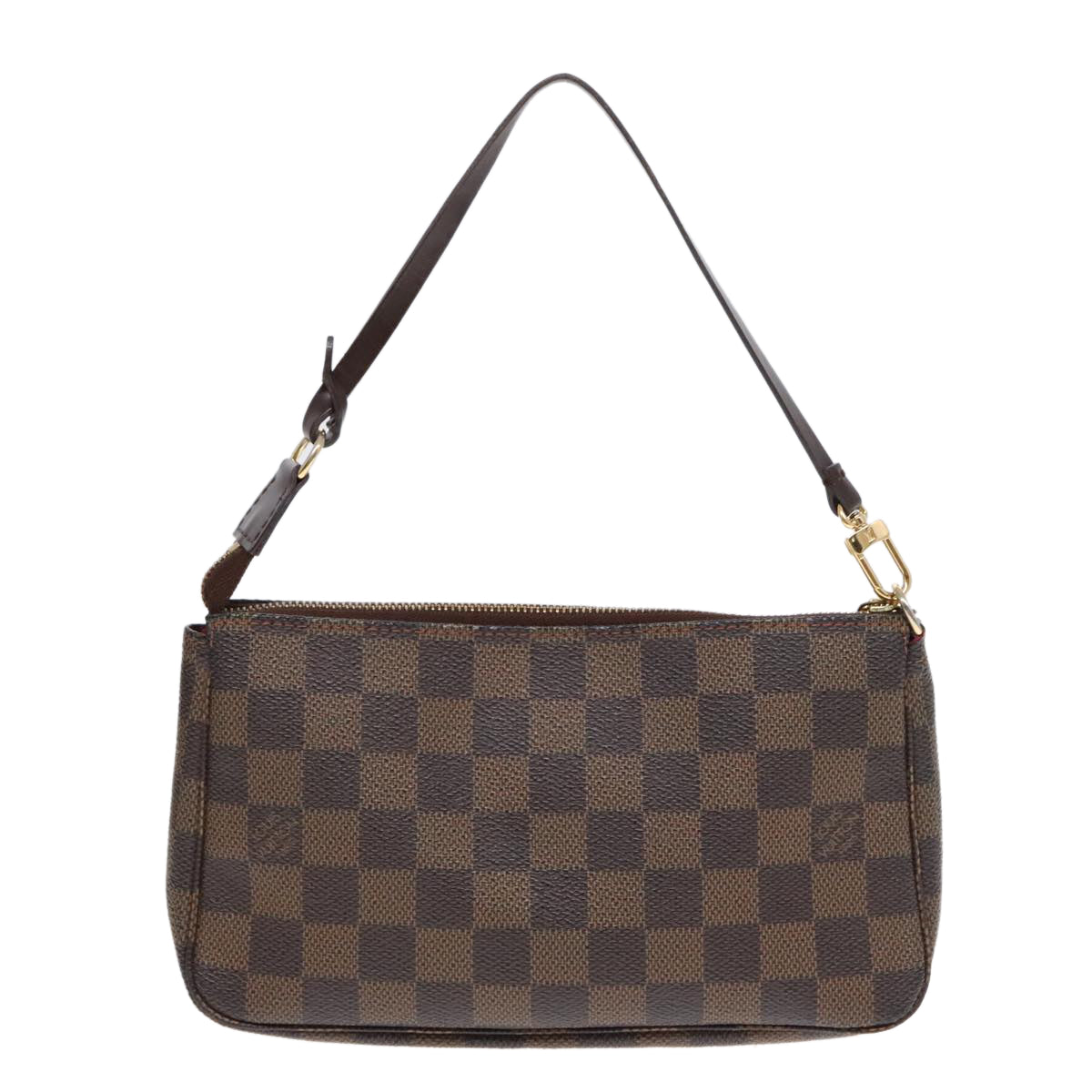 LOUIS VUITTON Damier Ebene Pochette Accessoires Pouch N41206 LV Auth 93478