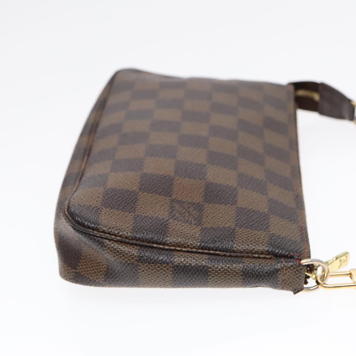 LOUIS VUITTON Damier Ebene Pochette Accessoires Pouch N41206 LV Auth 93478