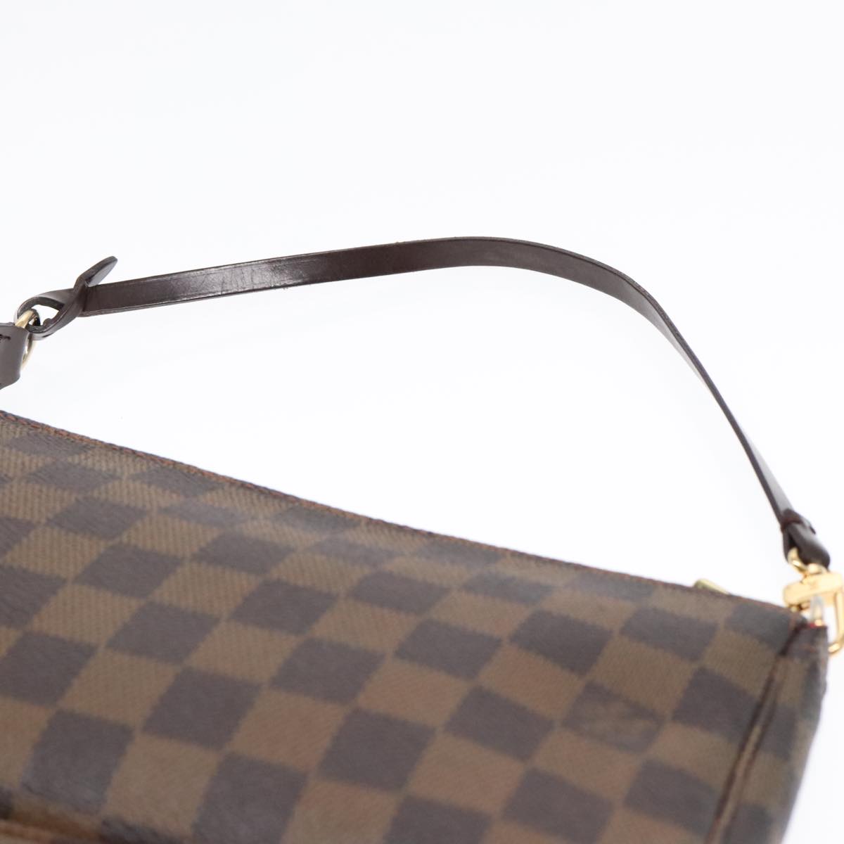 LOUIS VUITTON Damier Ebene Pochette Accessoires Pouch N41206 LV Auth 93478