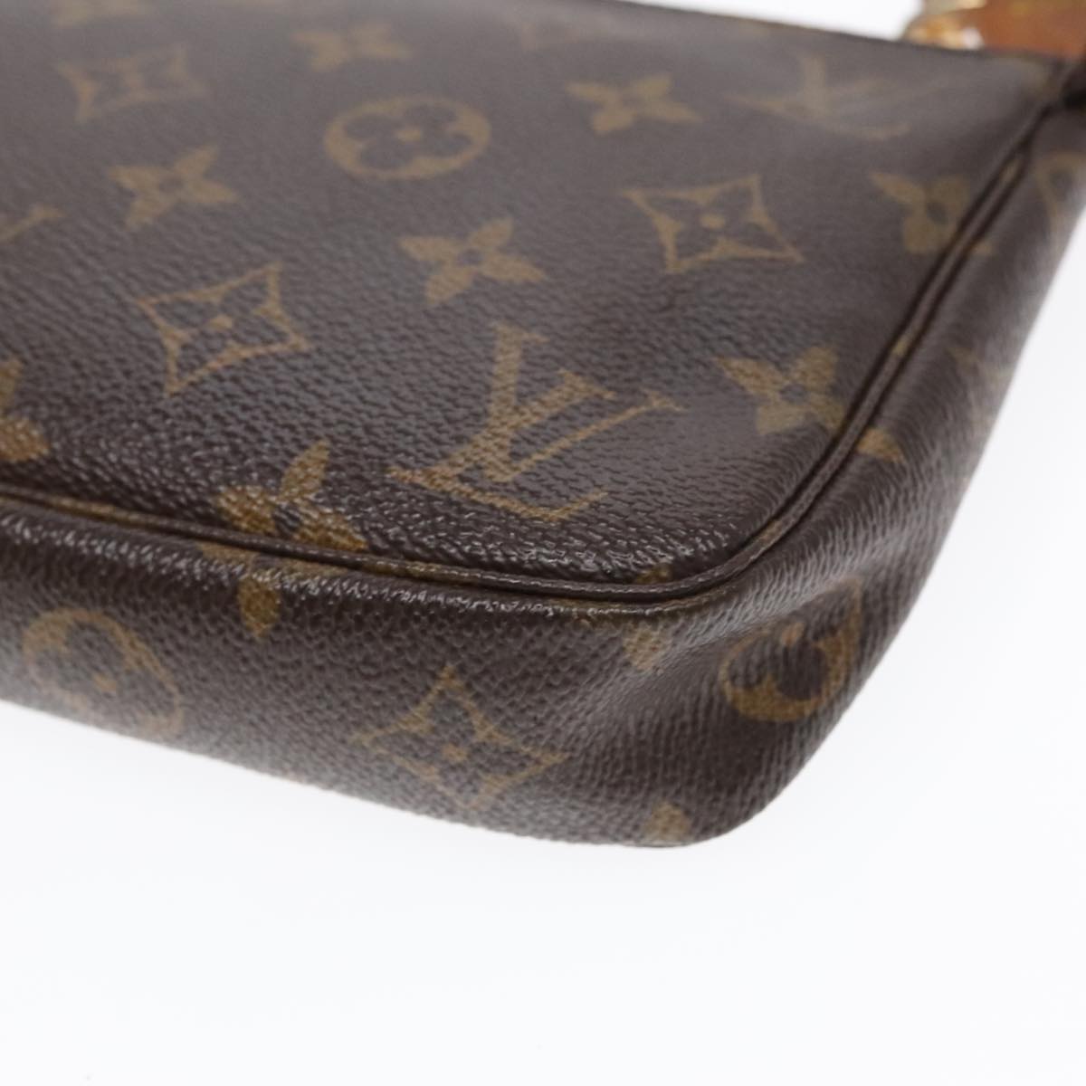 LOUIS VUITTON Monogram Pochette Accessoires Pouch M51980 LV Auth 93479