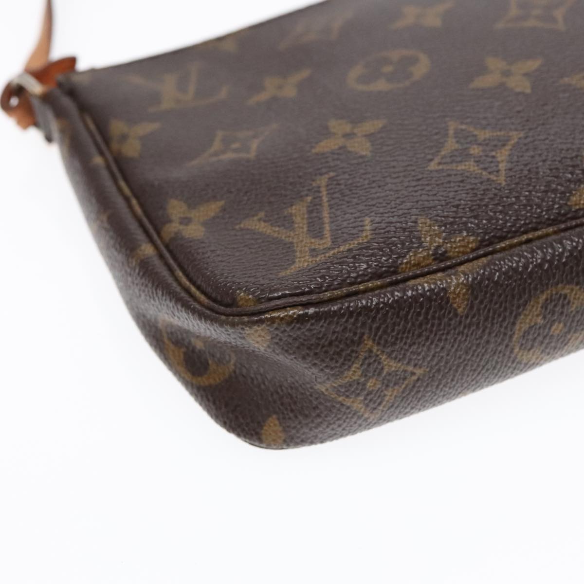 LOUIS VUITTON Monogram Pochette Accessoires Pouch M51980 LV Auth 93479