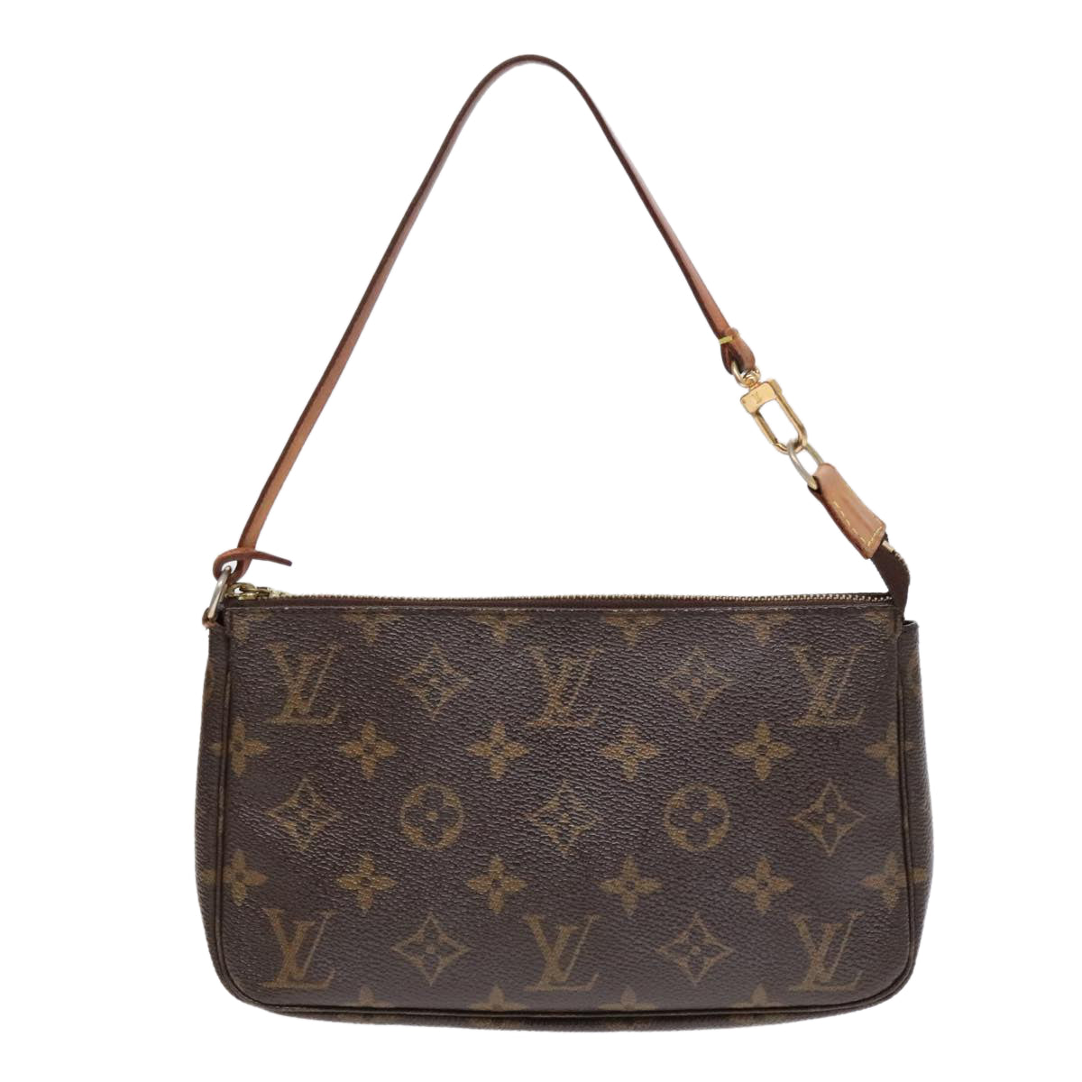 LOUIS VUITTON Monogram Pochette Accessoires Pouch M51980 LV Auth 93479