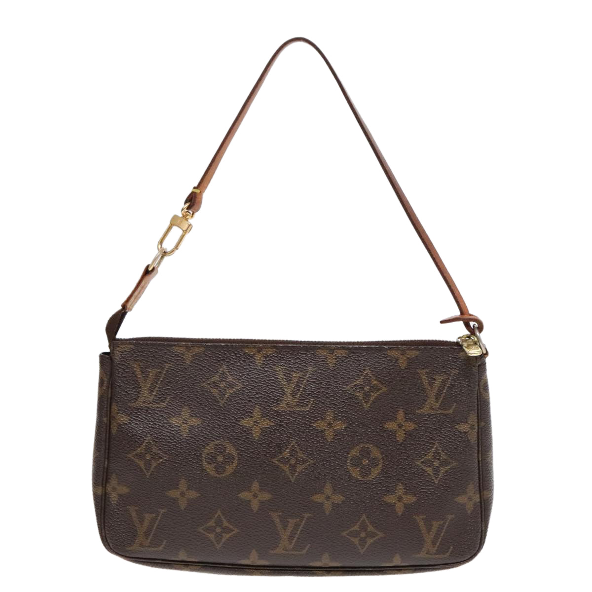 LOUIS VUITTON Monogram Pochette Accessoires Pouch M51980 LV Auth 93479