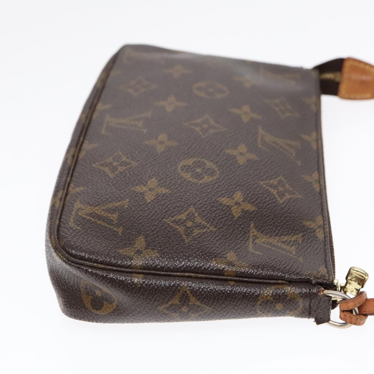 LOUIS VUITTON Monogram Pochette Accessoires Pouch M51980 LV Auth 93479