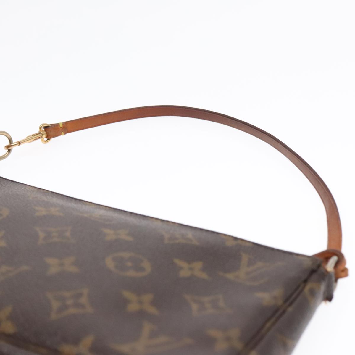 LOUIS VUITTON Monogram Pochette Accessoires Pouch M51980 LV Auth 93479