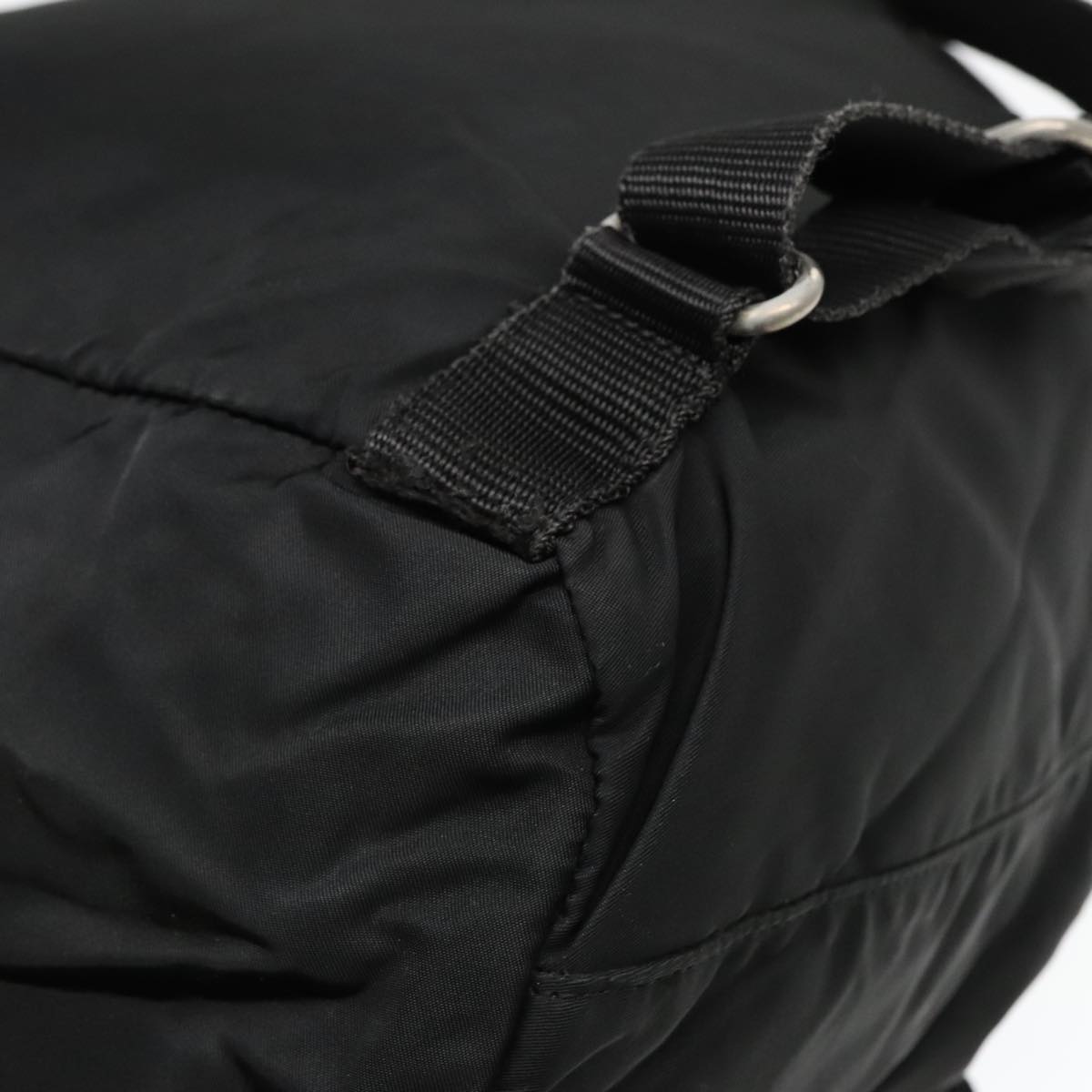 PRADA Backpack Nylon Black Auth 93486