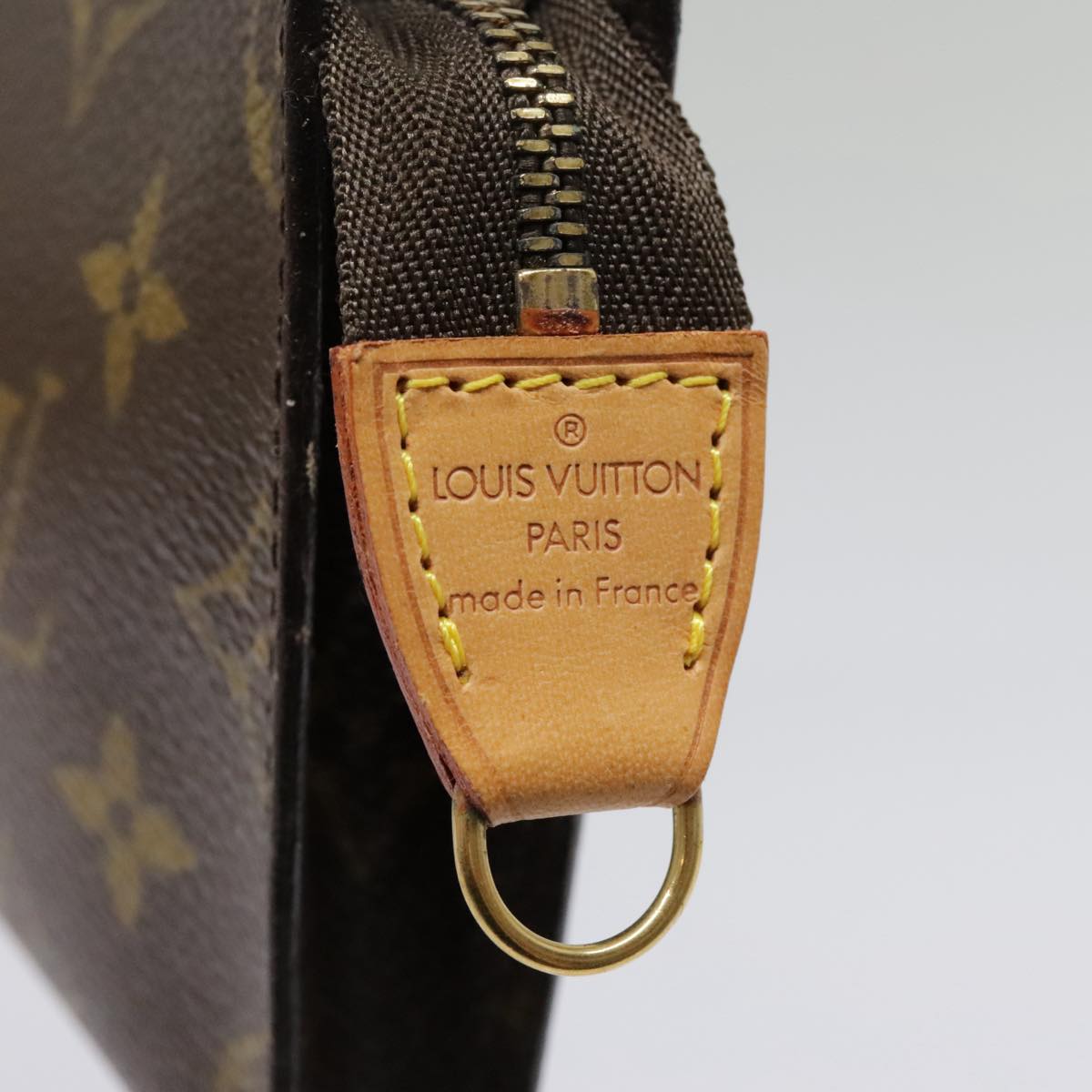 LOUIS VUITTON Monogram Bucket PM Accessory Pouch LV Auth 93500