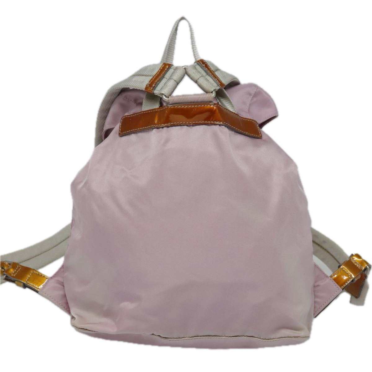 PRADA Backpack Nylon Pink Auth 93501