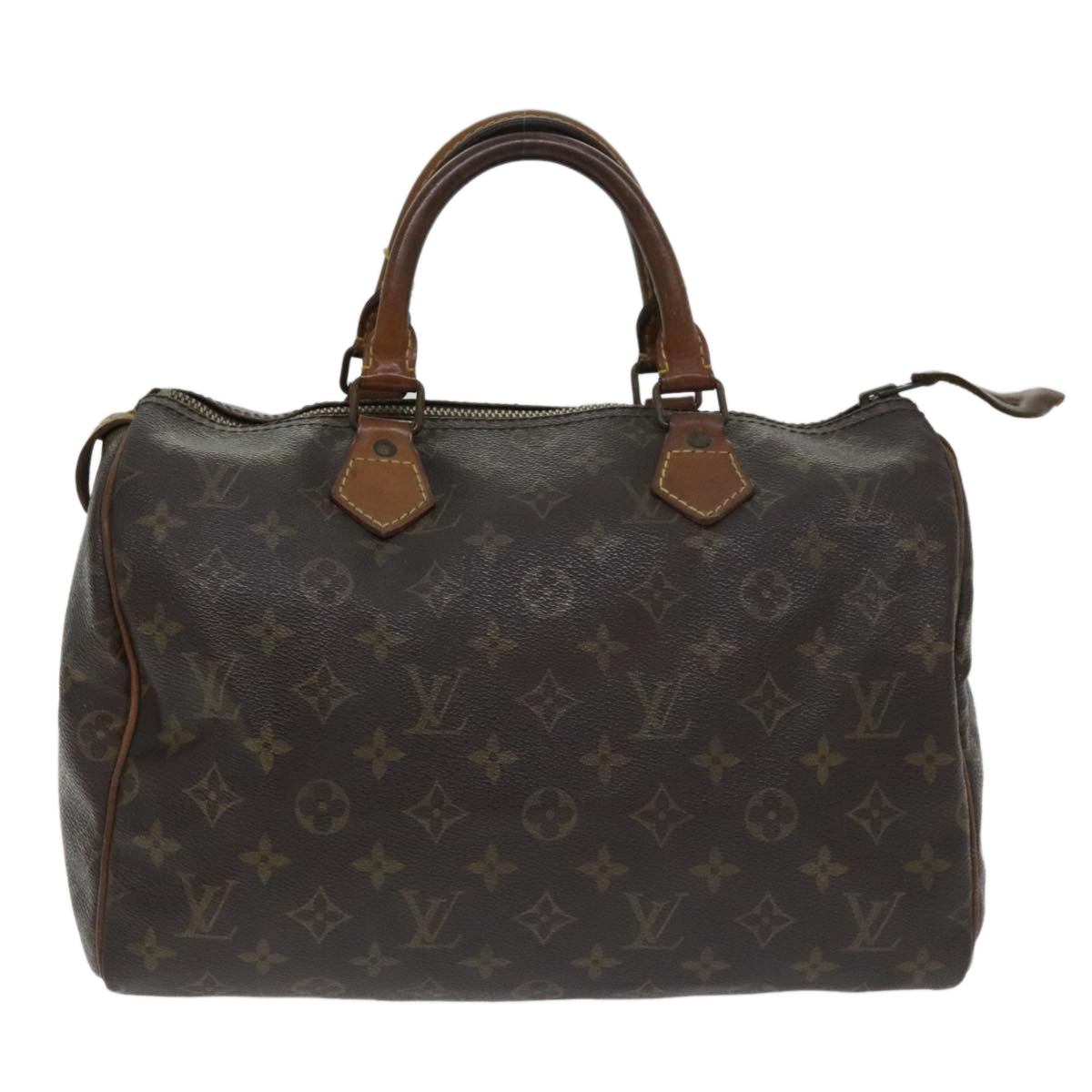 LOUIS VUITTON Monogram Speedy 30 Hand Bag Old model M41526 LV Auth 93507