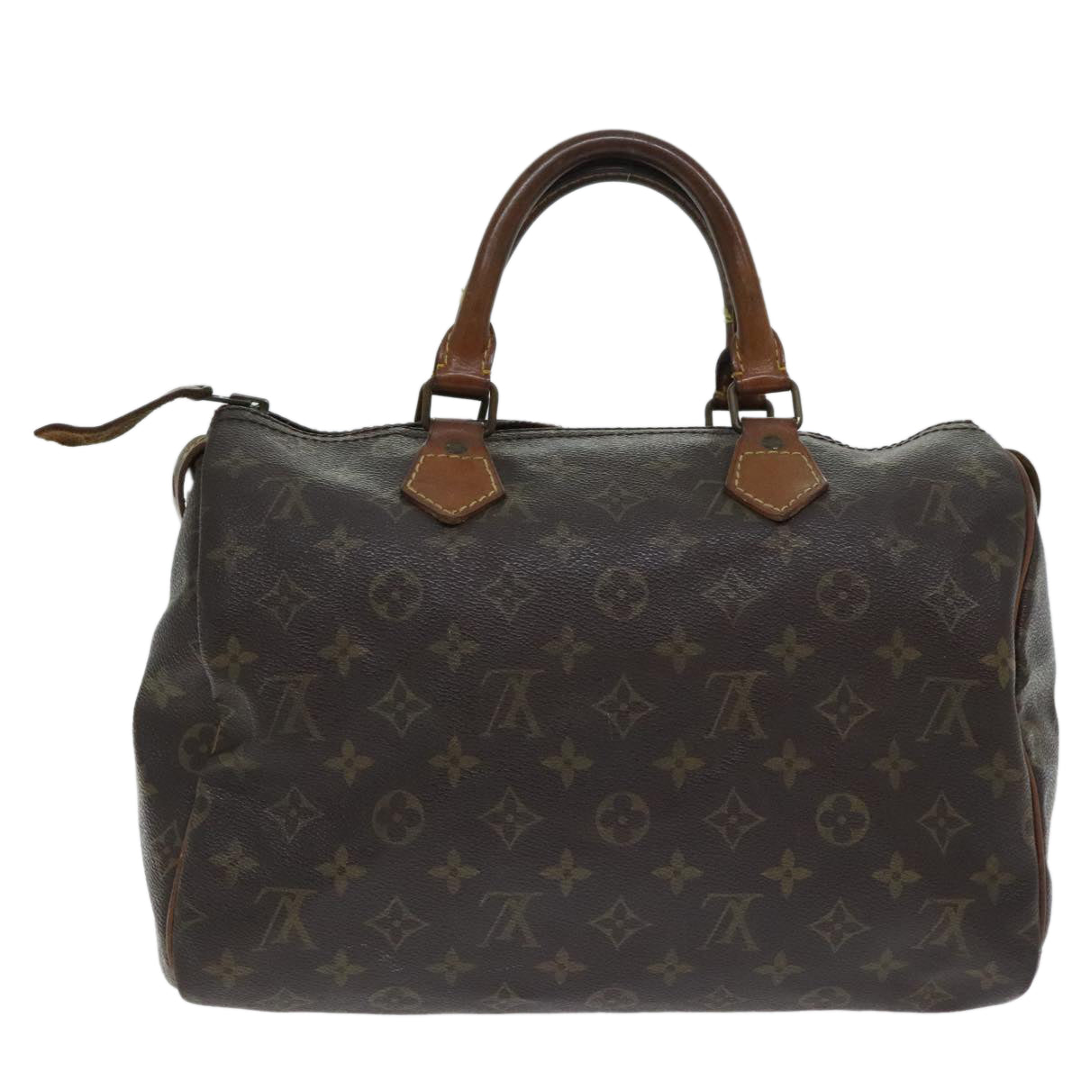 LOUIS VUITTON Monogram Speedy 30 Hand Bag Old model M41526 LV Auth 93507