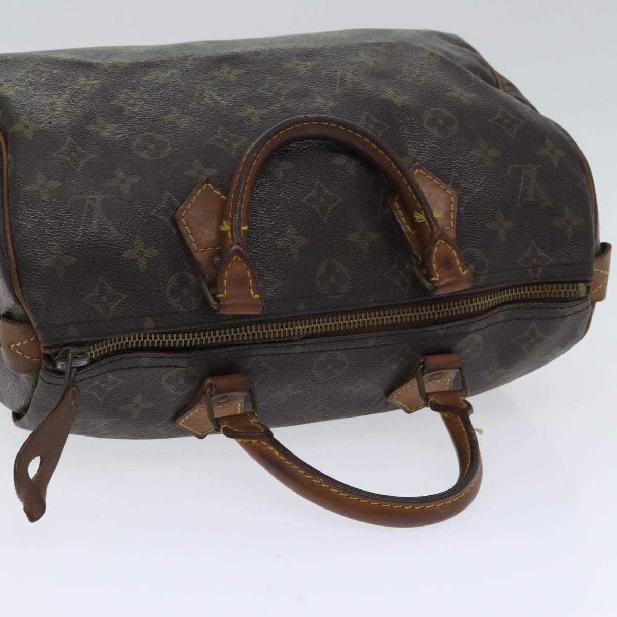 LOUIS VUITTON Monogram Speedy 30 Hand Bag Old model M41526 LV Auth 93507