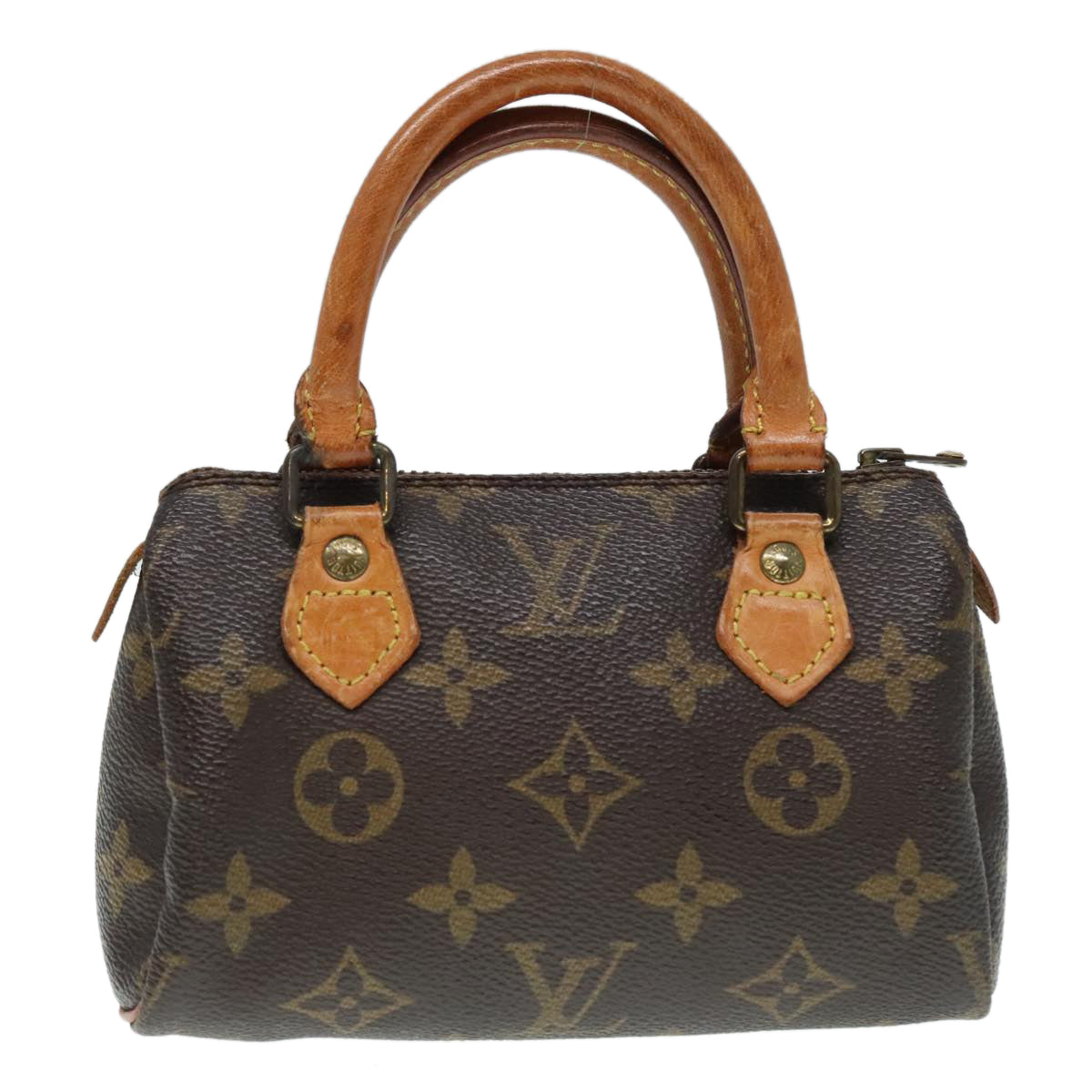 LOUIS VUITTON Monogram Mini Speedy Hand Bag Vintage M41534 LV Auth 93511