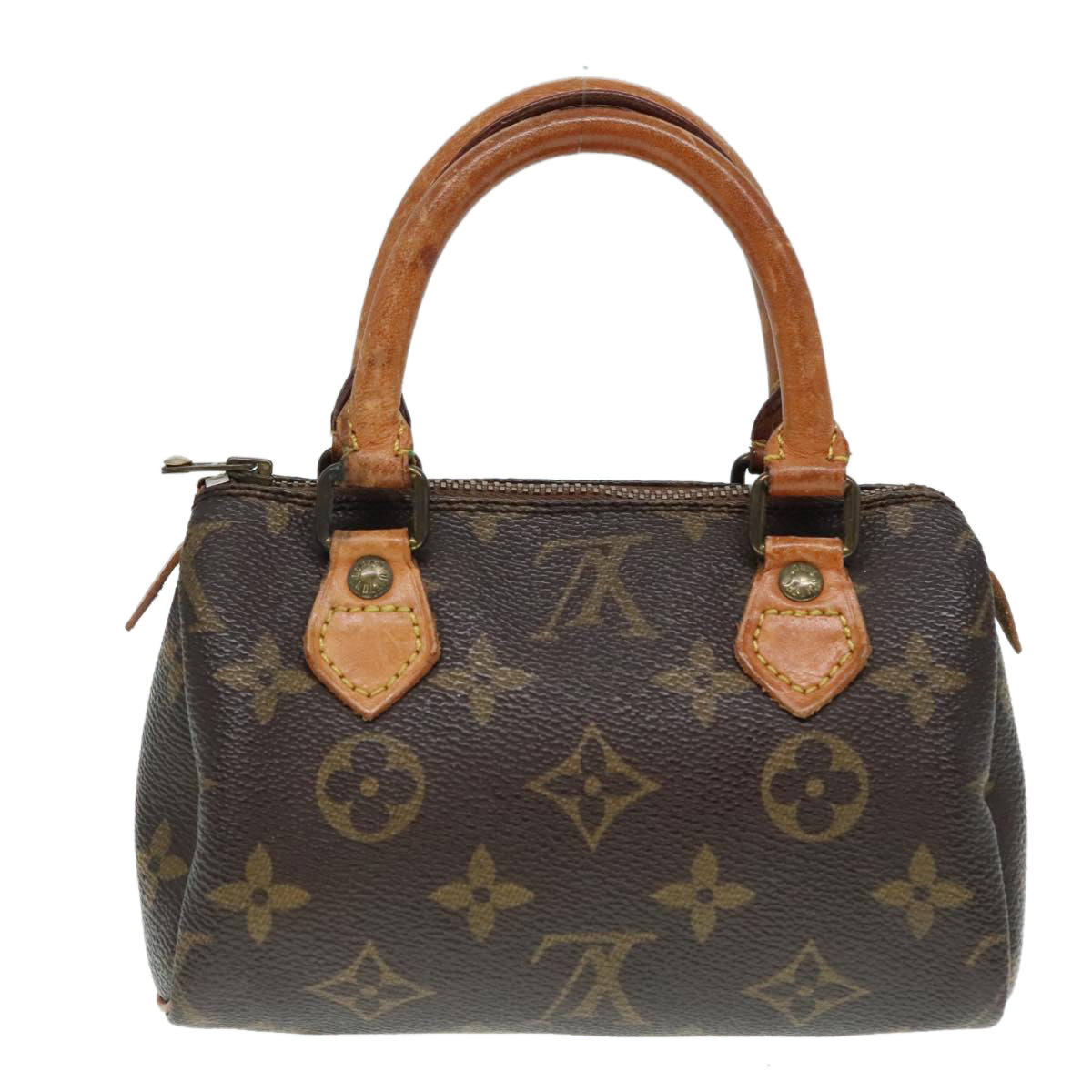 LOUIS VUITTON Monogram Mini Speedy Hand Bag Vintage M41534 LV Auth 93511