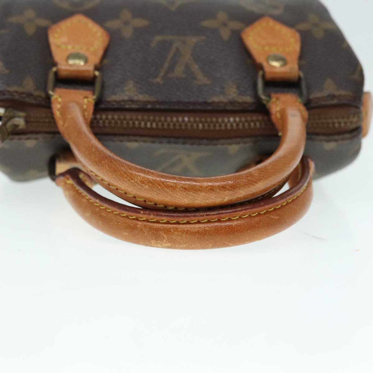 LOUIS VUITTON Monogram Mini Speedy Hand Bag Vintage M41534 LV Auth 93511