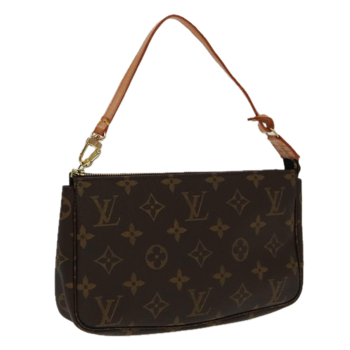 LOUIS VUITTON Monogram Pochette Accessoires Pouch Vintage M51980 LV Auth 93512