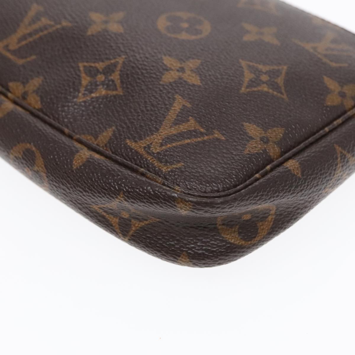 LOUIS VUITTON Monogram Pochette Accessoires Pouch M51980 LV Auth 93513