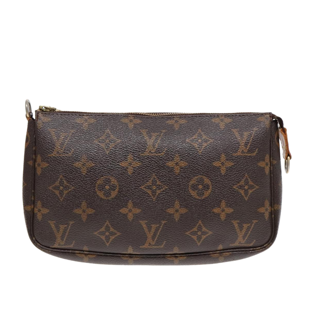 LOUIS VUITTON Monogram Pochette Accessoires Pouch M51980 LV Auth 93513