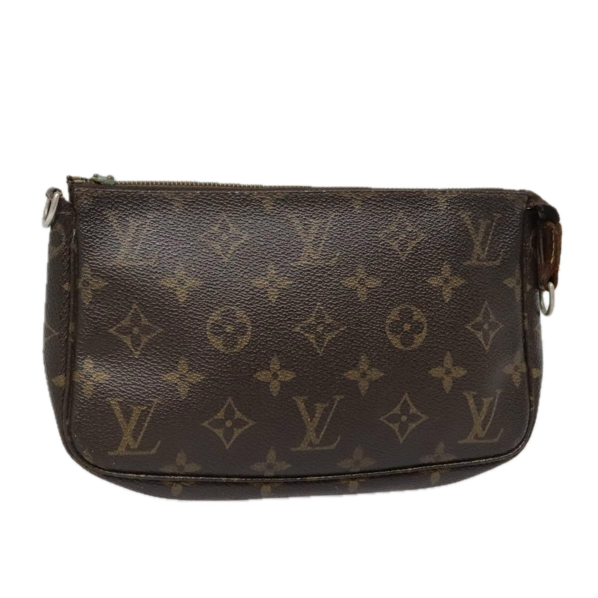 LOUIS VUITTON Monogram Pochette Accessoires Pouch M51980 LV Auth 93516