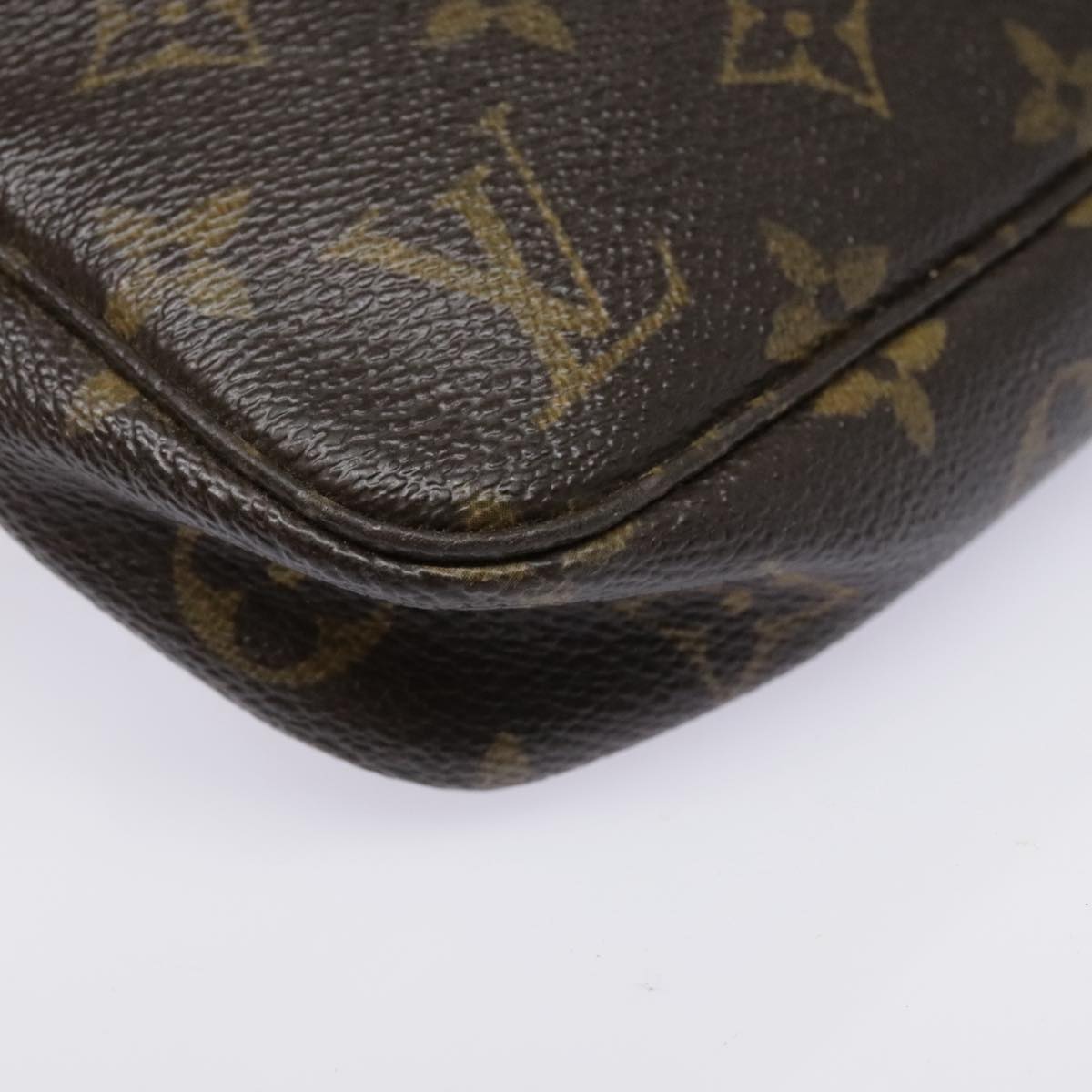 LOUIS VUITTON Monogram Pochette Accessoires Pouch M51980 LV Auth 93516