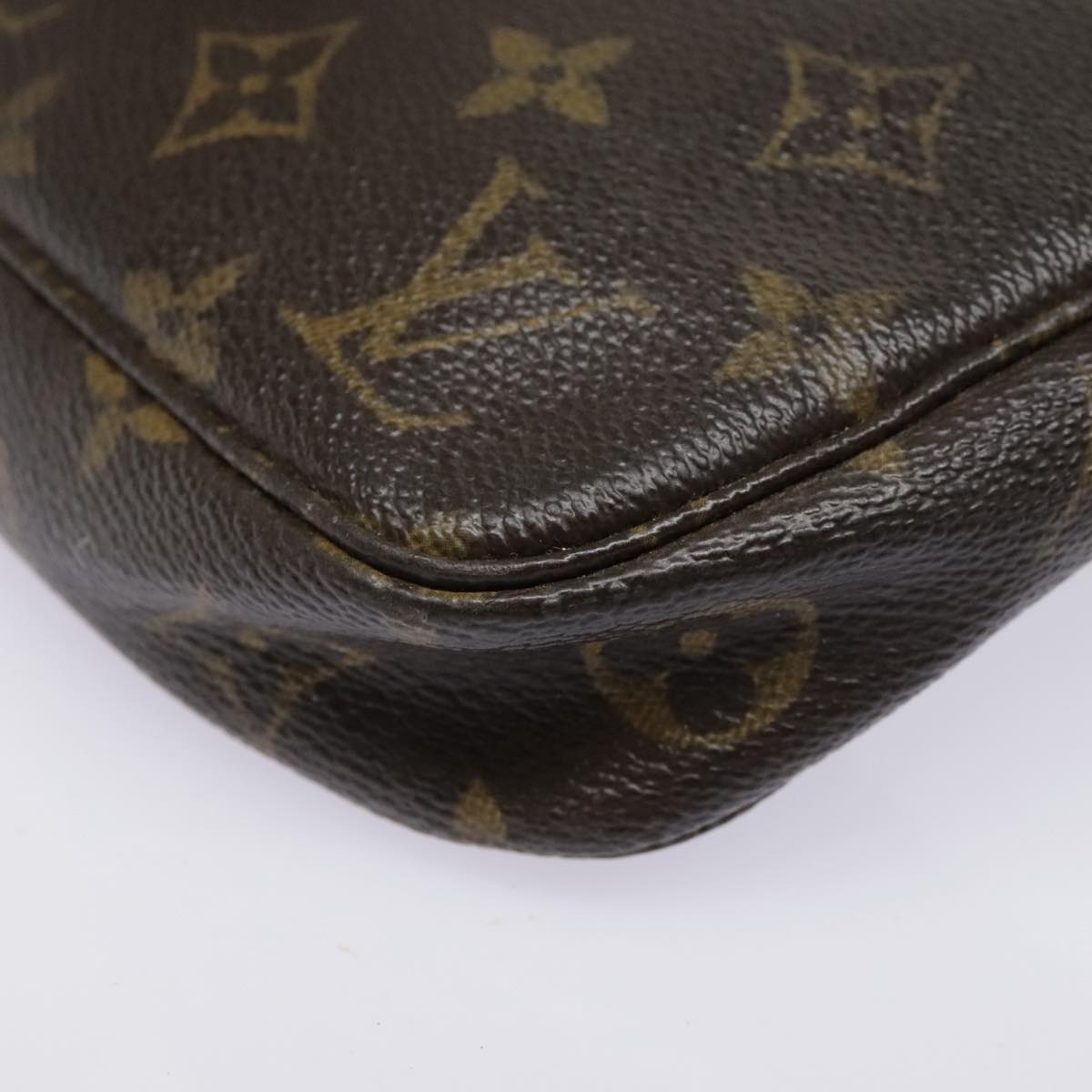 LOUIS VUITTON Monogram Pochette Accessoires Pouch M51980 LV Auth 93516