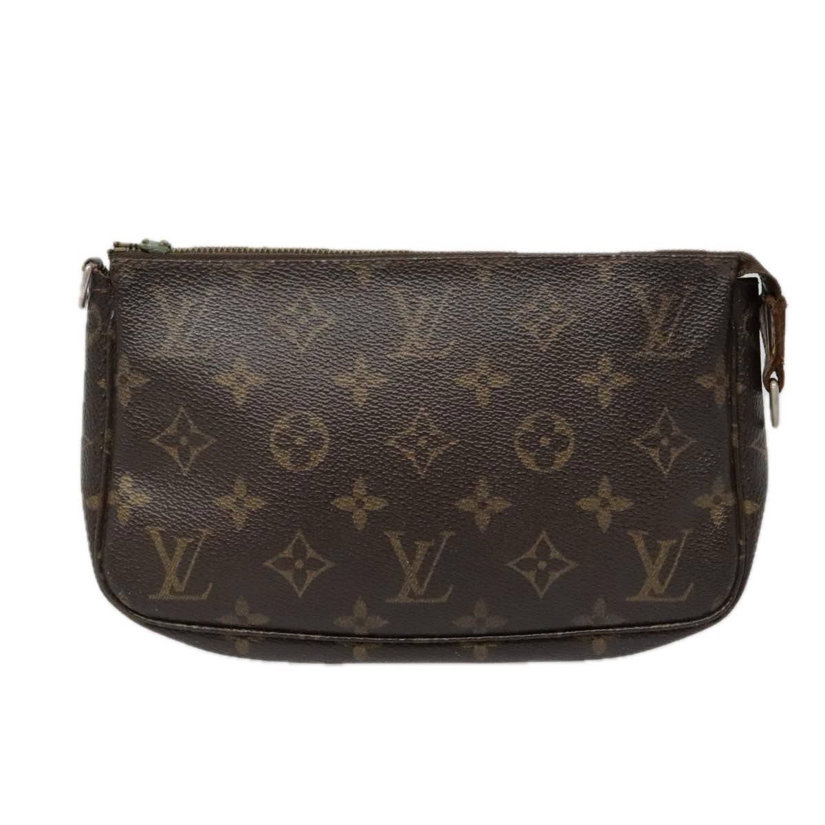 LOUIS VUITTON Monogram Pochette Accessoires Pouch M51980 LV Auth 93516