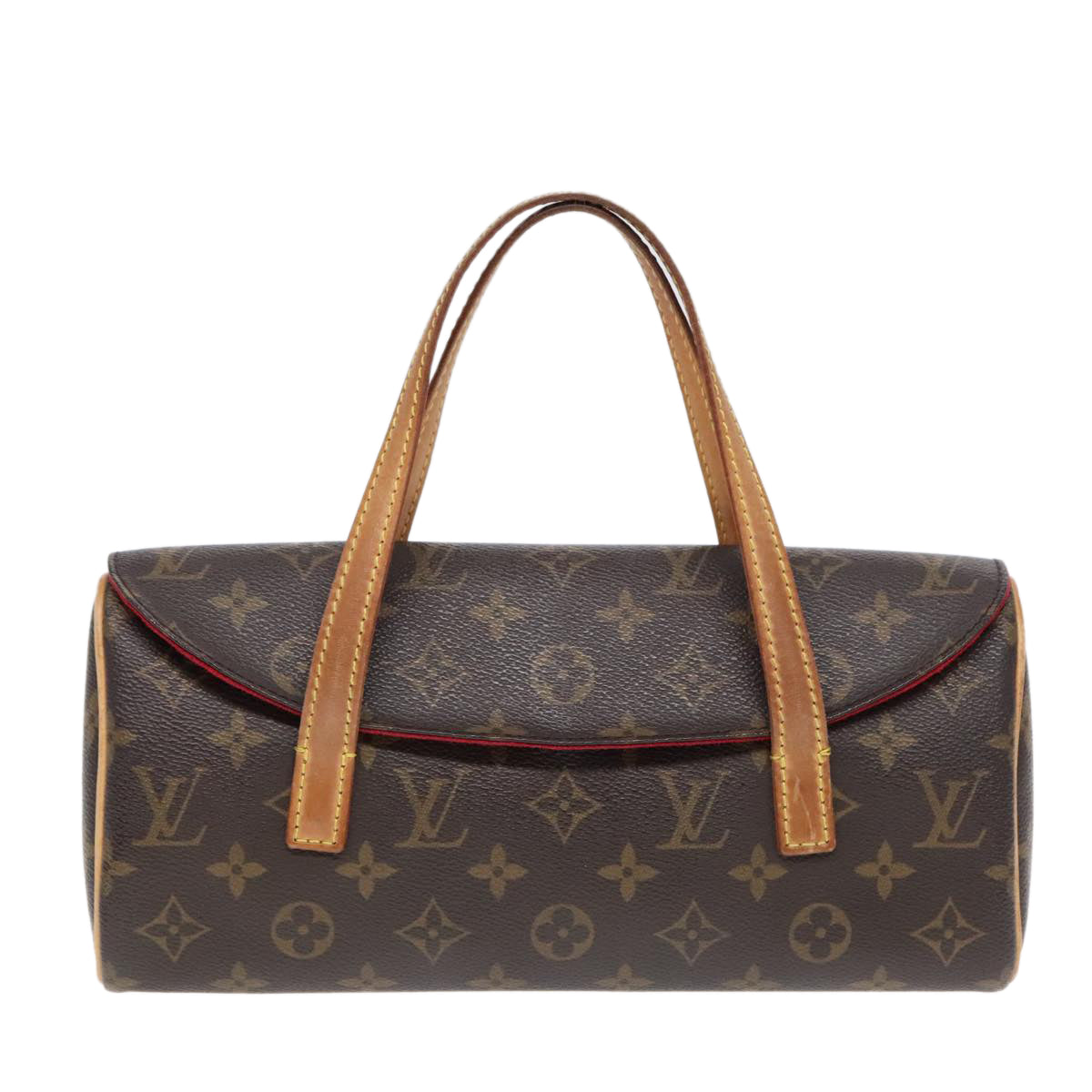 LOUIS VUITTON Monogram Sonatine Hand Bag M51902 LV Auth 93525