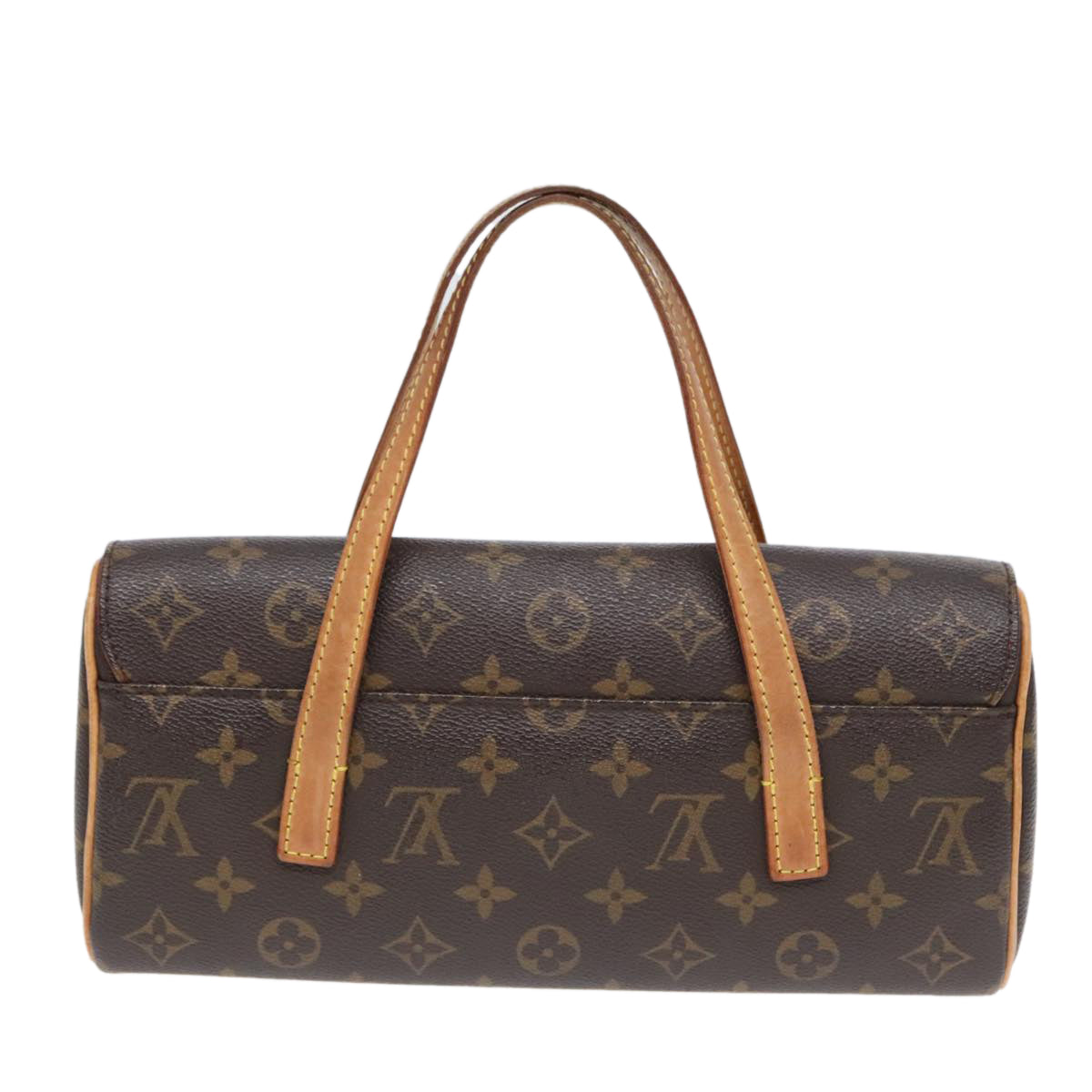 LOUIS VUITTON Monogram Sonatine Hand Bag M51902 LV Auth 93525