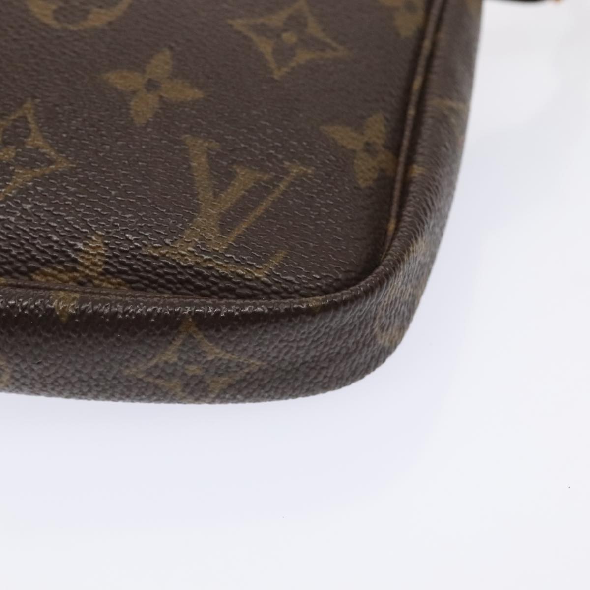 LOUIS VUITTON Monogram Pochette Accessoires Pouch M51980 LV Auth 93557