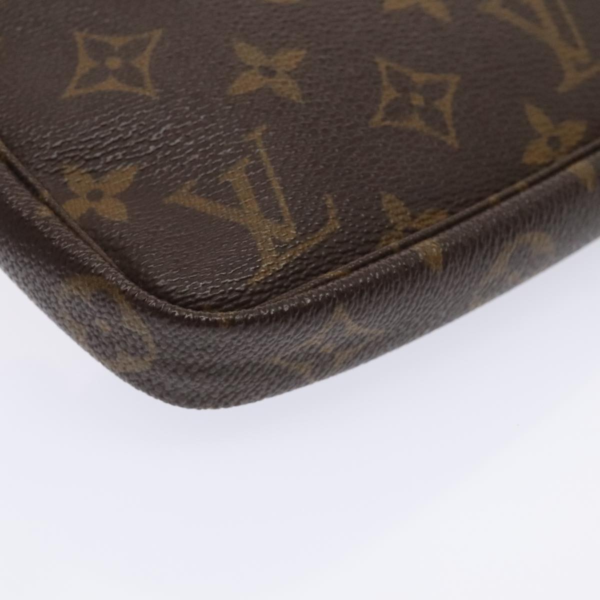 LOUIS VUITTON Monogram Pochette Accessoires Pouch M51980 LV Auth 93557