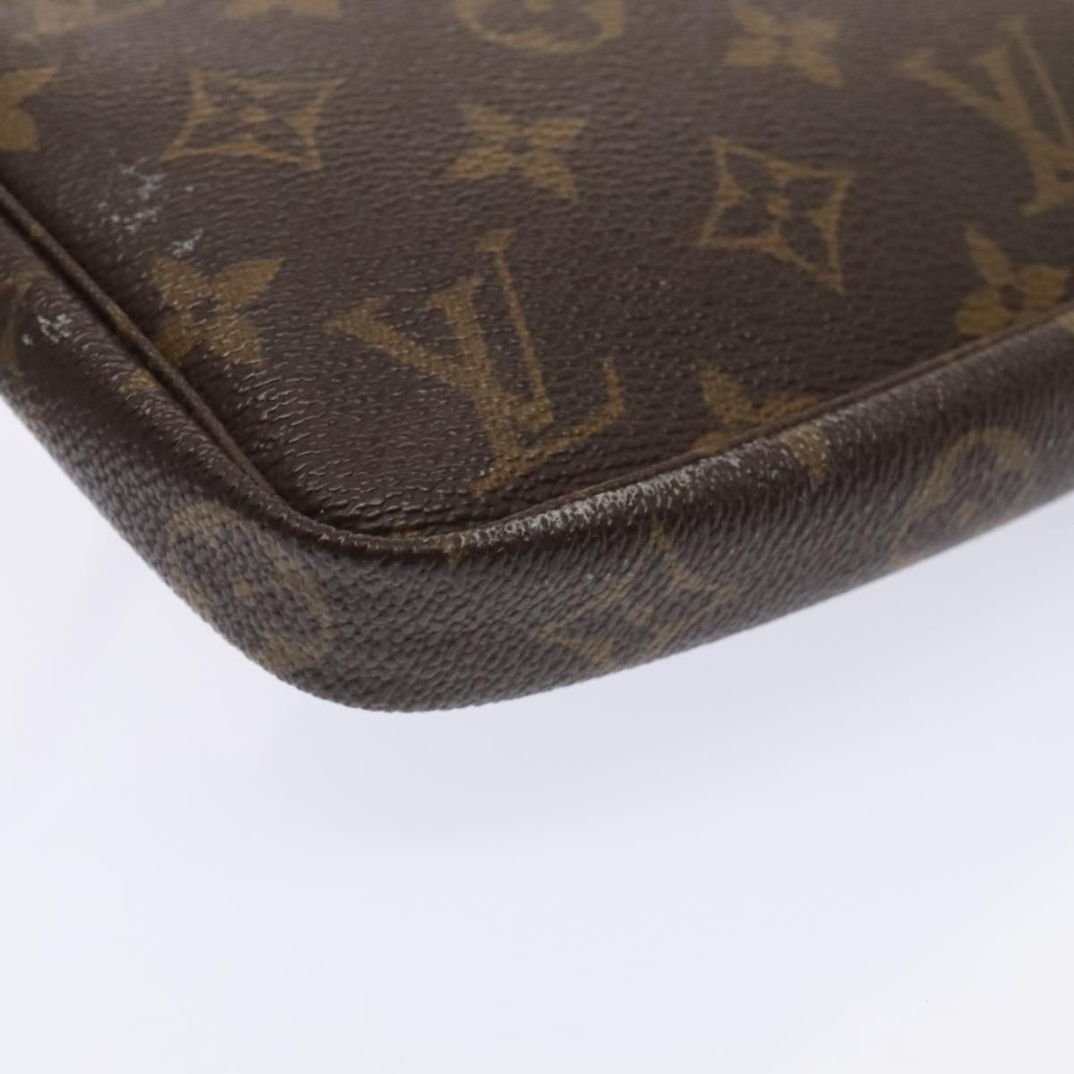 LOUIS VUITTON Monogram Pochette Accessoires Pouch M51980 LV Auth 93557