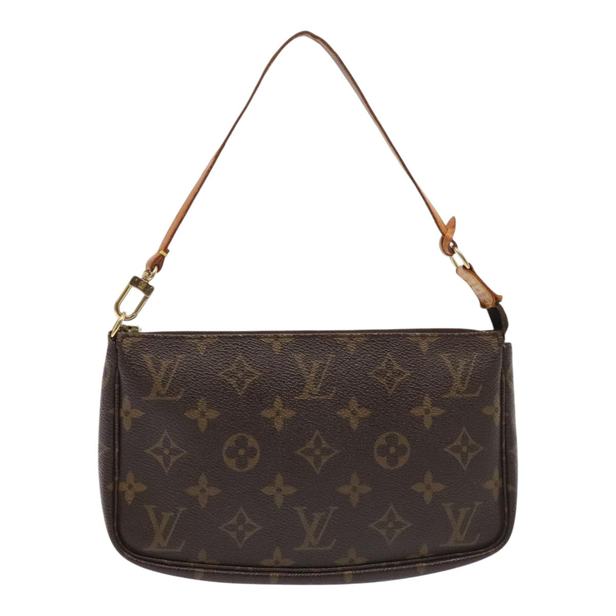 LOUIS VUITTON Monogram Pochette Accessoires Pouch M51980 LV Auth 93557