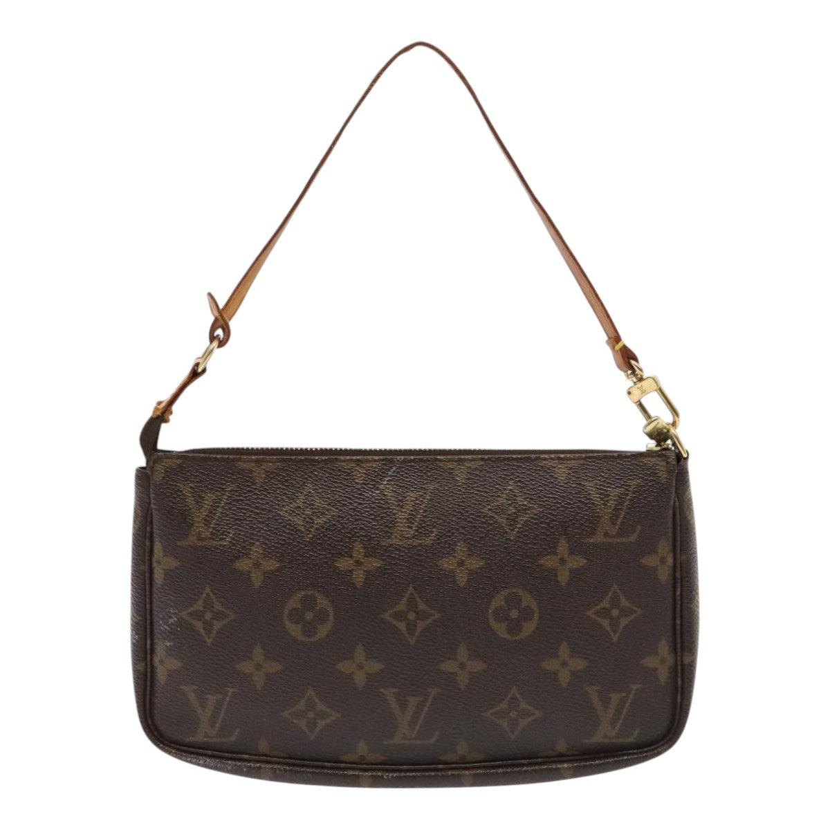 LOUIS VUITTON Monogram Pochette Accessoires Pouch M51980 LV Auth 93557