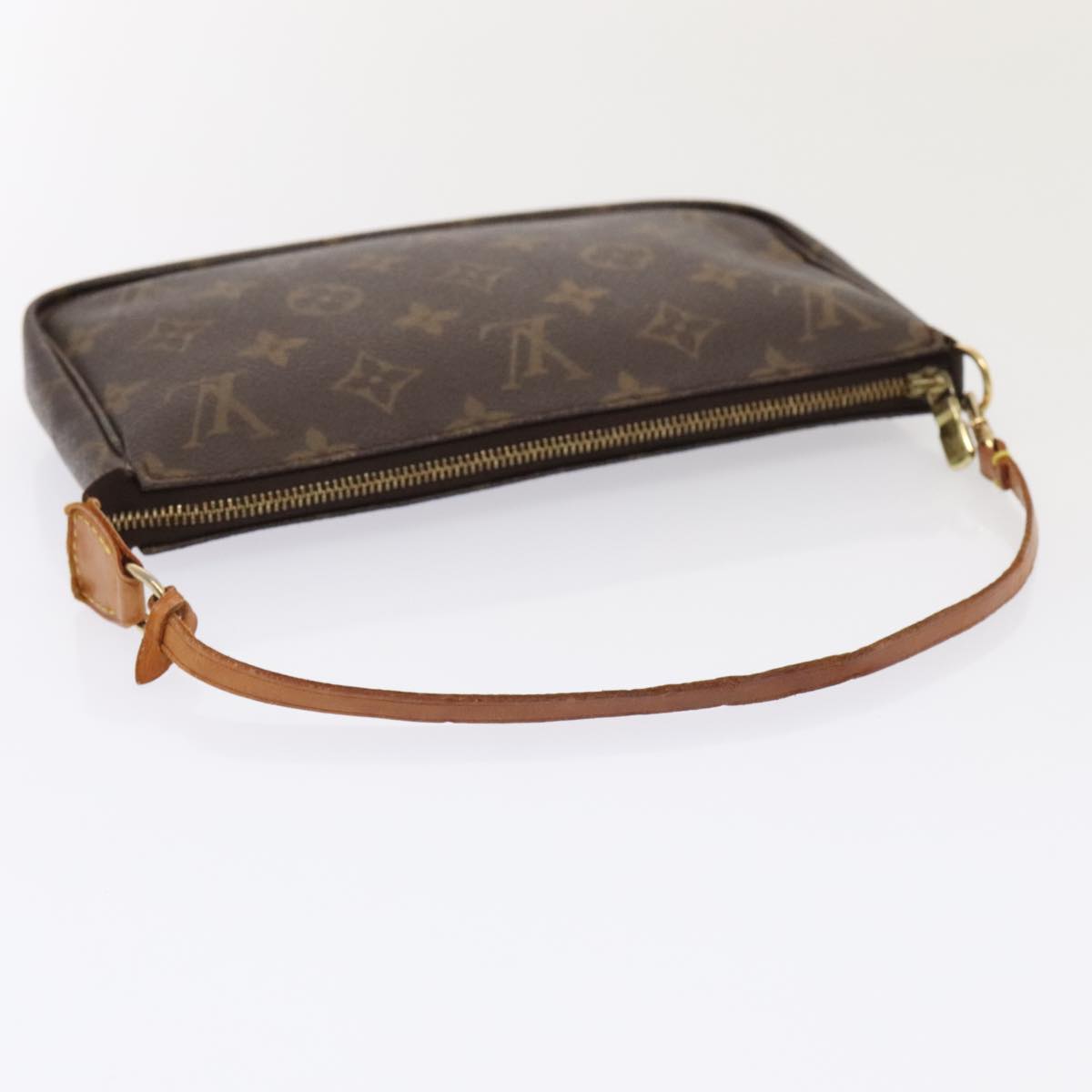 LOUIS VUITTON Monogram Pochette Accessoires Pouch M51980 LV Auth 93557