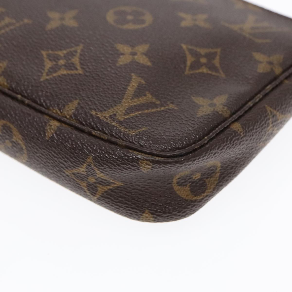 LOUIS VUITTON Monogram Pochette Accessoires Pouch M51980 LV Auth 93581