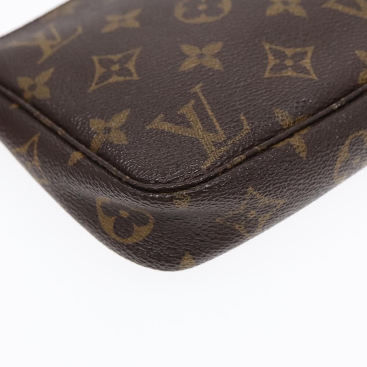 LOUIS VUITTON Monogram Pochette Accessoires Pouch M51980 LV Auth 93581