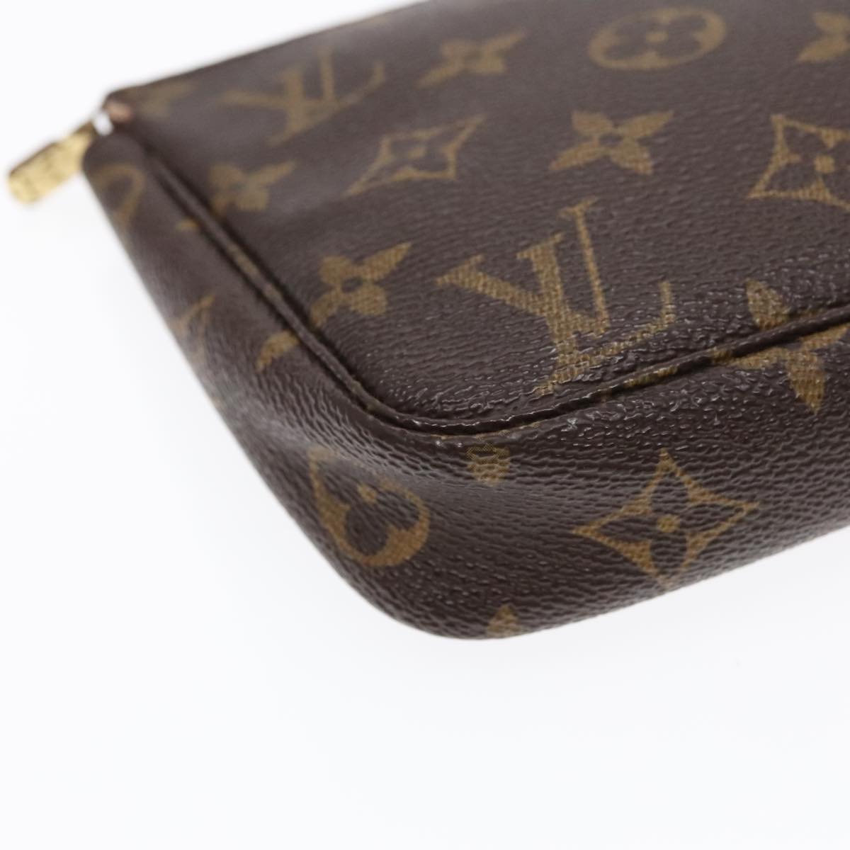 LOUIS VUITTON Monogram Pochette Accessoires Pouch M51980 LV Auth 93581