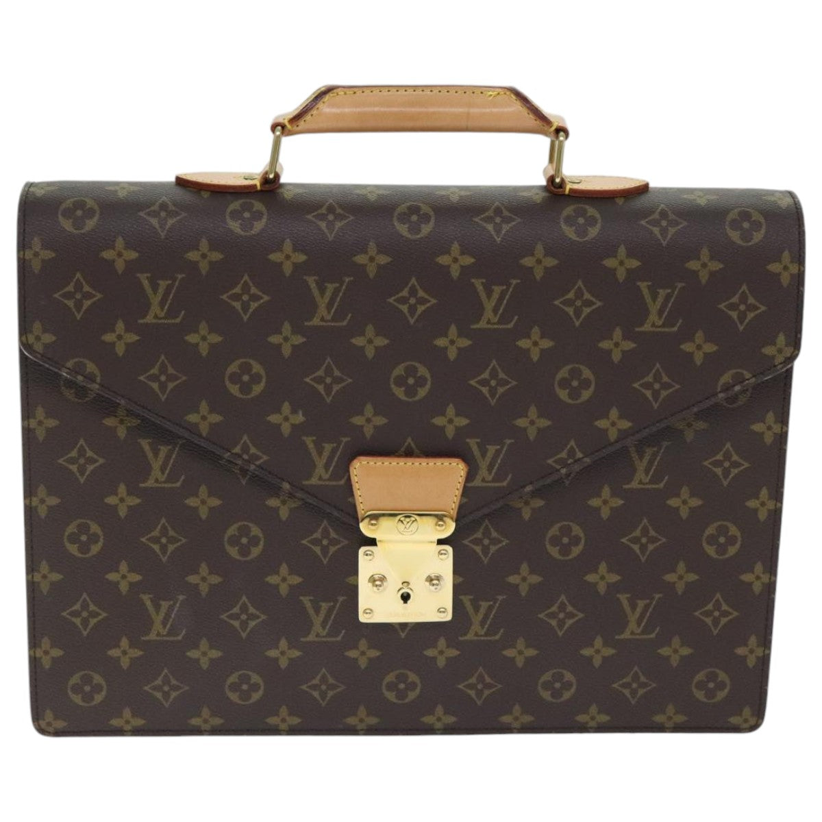 LOUIS VUITTON Monogram Serviette Conseiller Briefcase M53331 LV Auth 93584