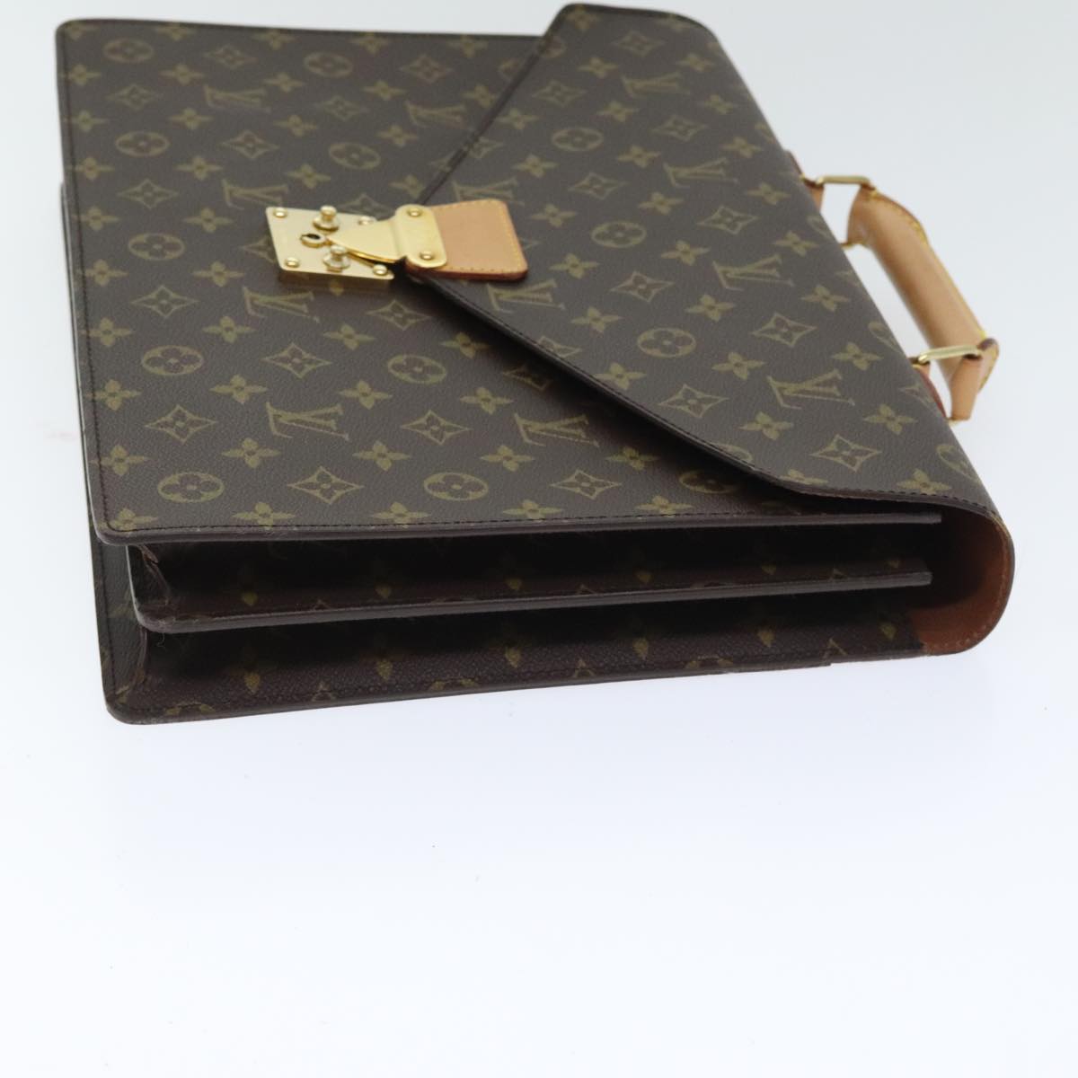 LOUIS VUITTON Monogram Serviette Conseiller Briefcase M53331 LV Auth 93584