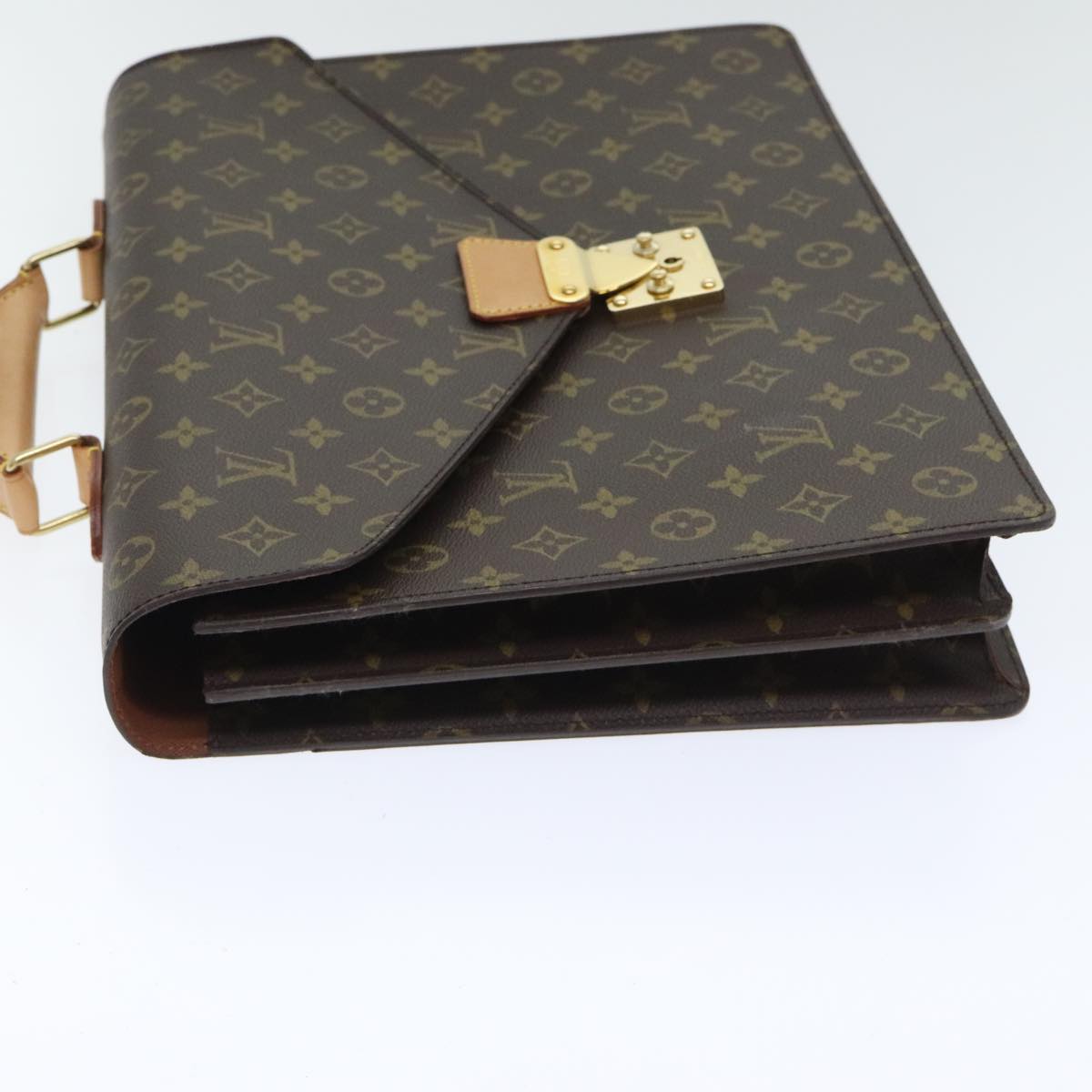 LOUIS VUITTON Monogram Serviette Conseiller Briefcase M53331 LV Auth 93584