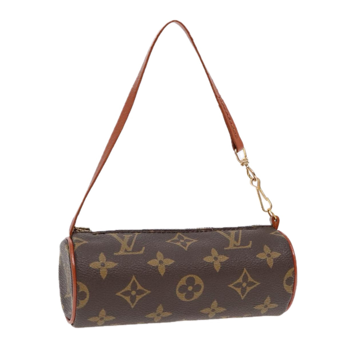 LOUIS VUITTON Monogram Papillon Pouch LV Auth 93601