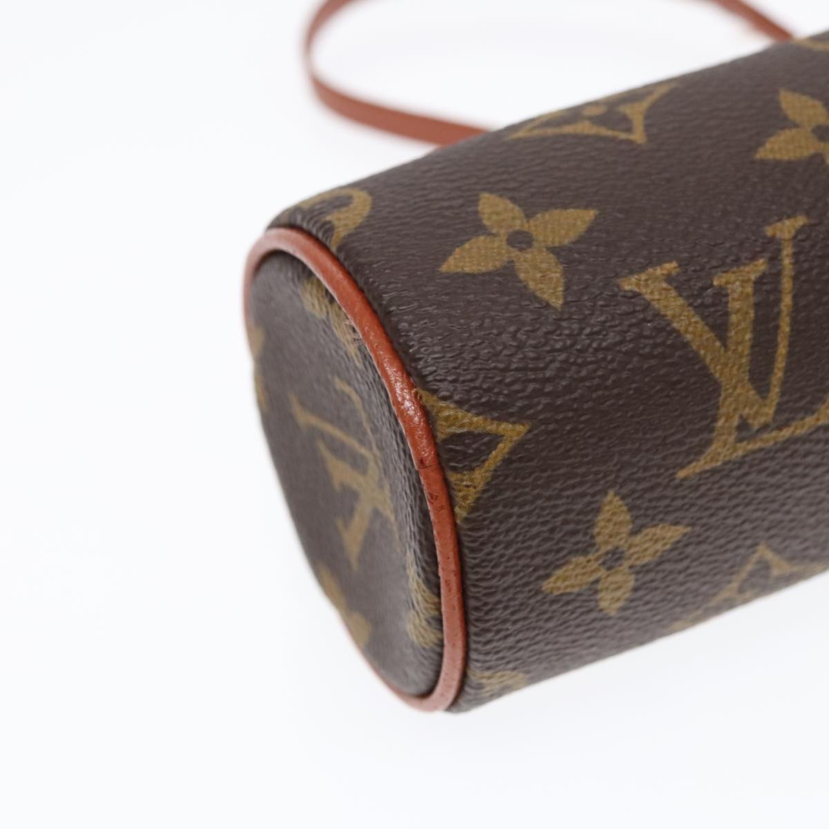 LOUIS VUITTON Monogram Papillon Pouch LV Auth 93601