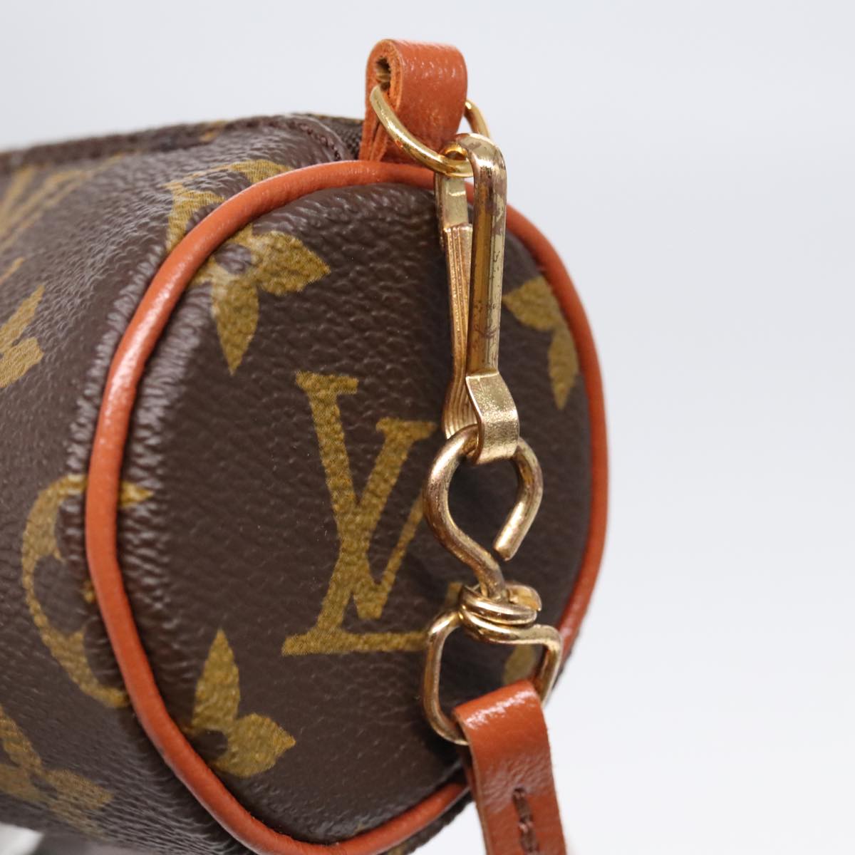 LOUIS VUITTON Monogram Papillon Pouch LV Auth 93601