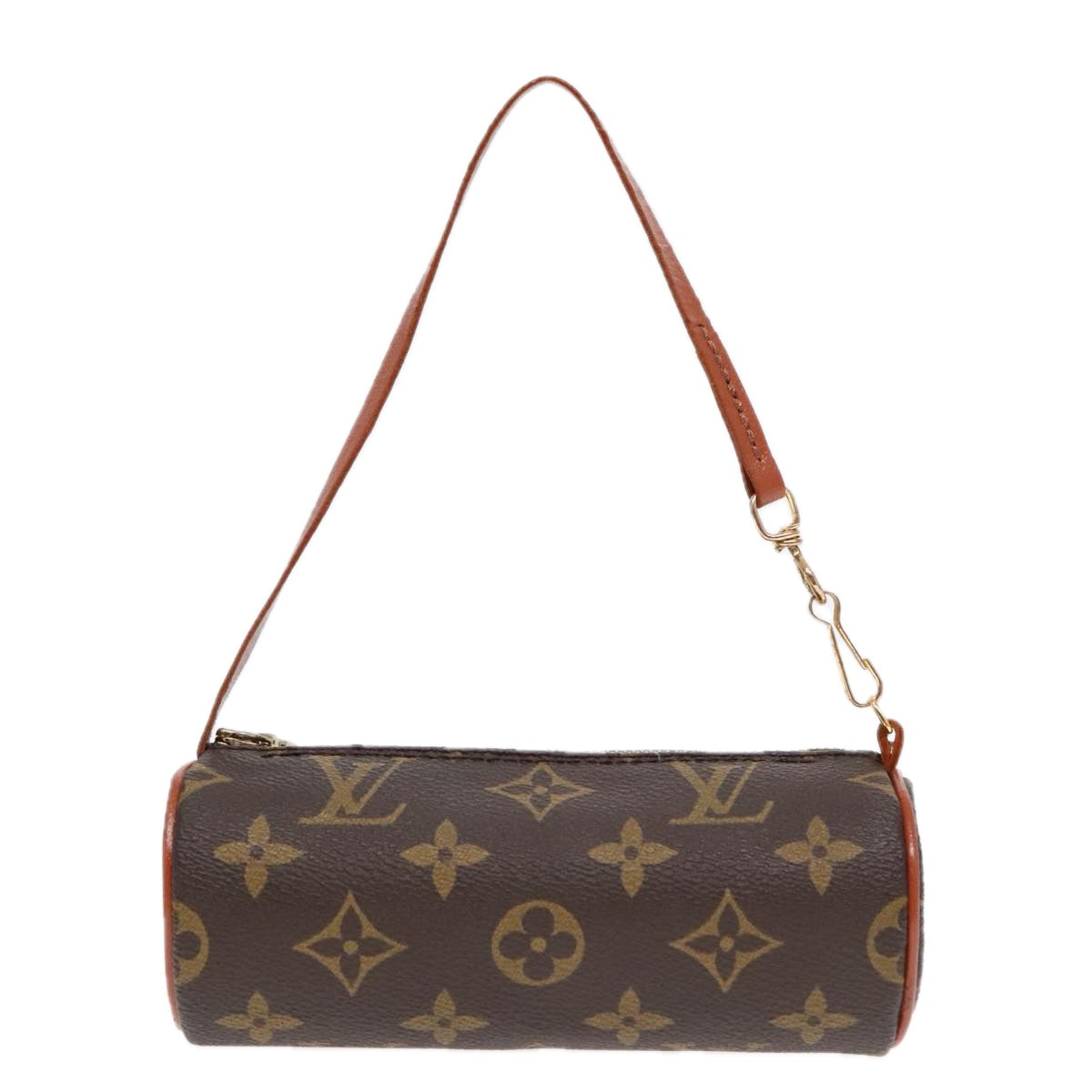 LOUIS VUITTON Monogram Papillon Pouch LV Auth 93601