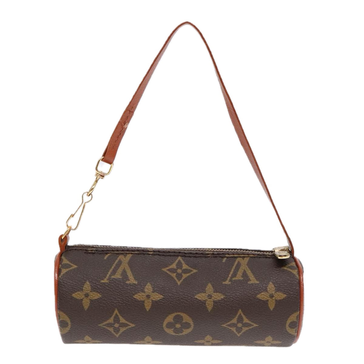 LOUIS VUITTON Monogram Papillon Pouch LV Auth 93601