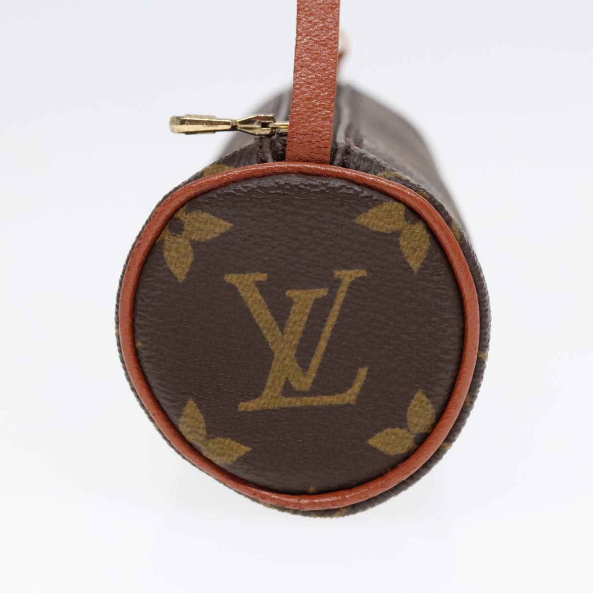 LOUIS VUITTON Monogram Papillon Pouch LV Auth 93601