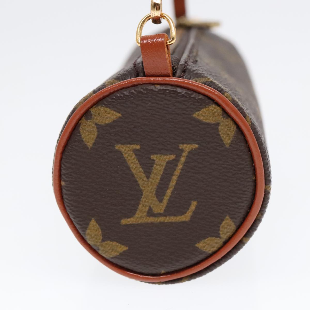 LOUIS VUITTON Monogram Papillon Pouch LV Auth 93601