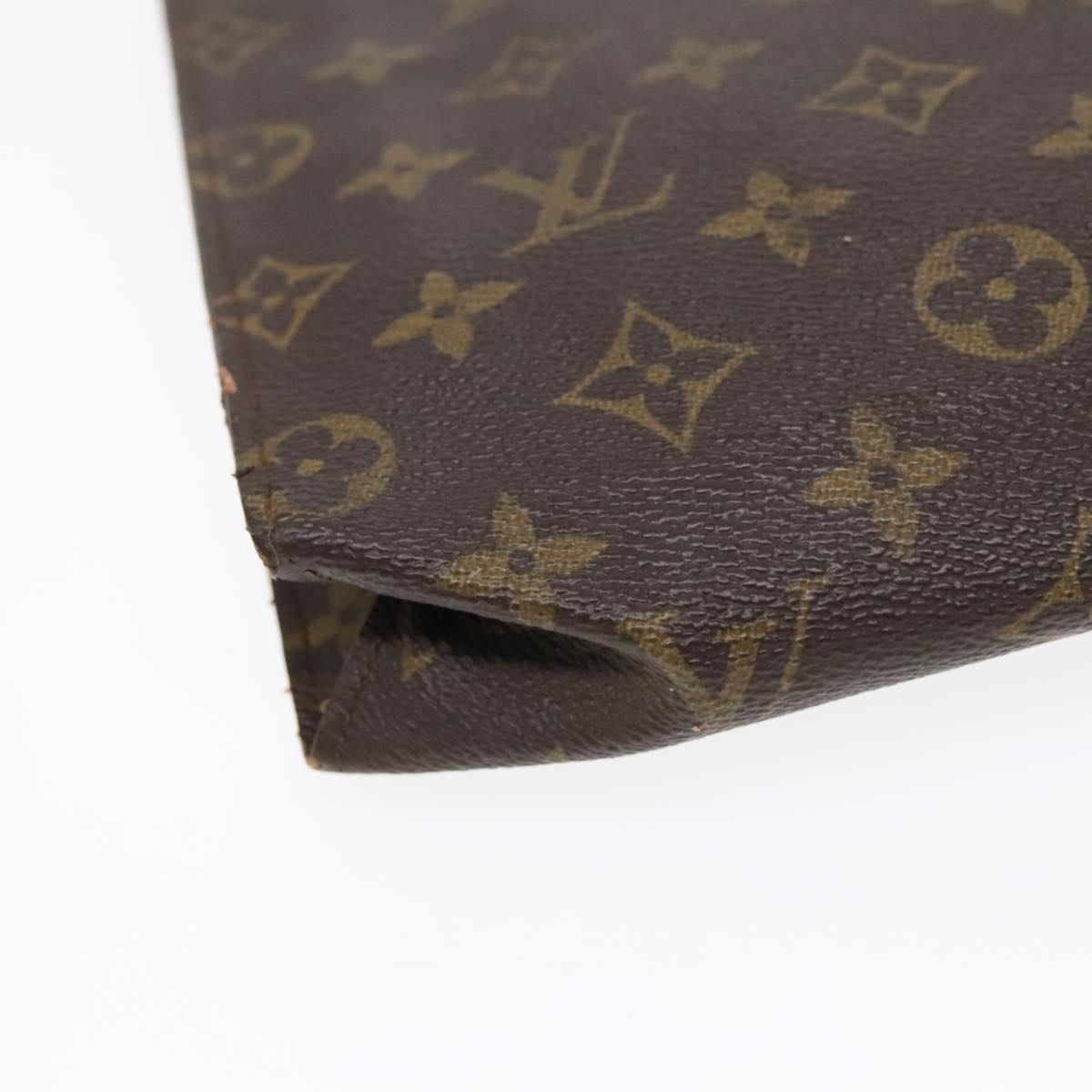 LOUIS VUITTON Monogram Poche Toilette 26 Pouch M47542 LV Auth 93606