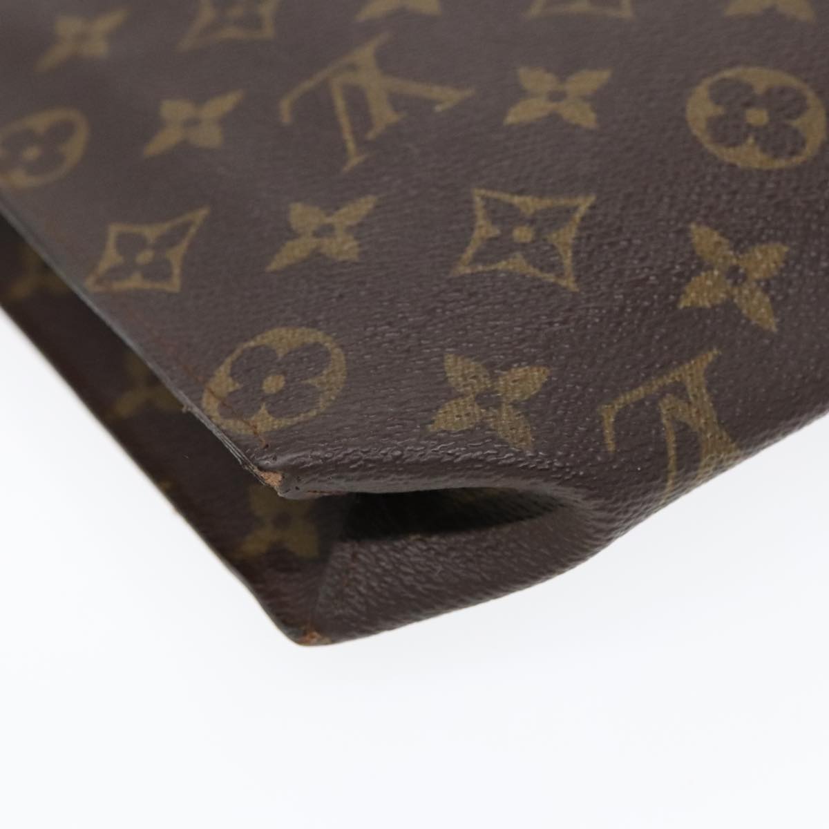 LOUIS VUITTON Monogram Poche Toilette 26 Pouch M47542 LV Auth 93606